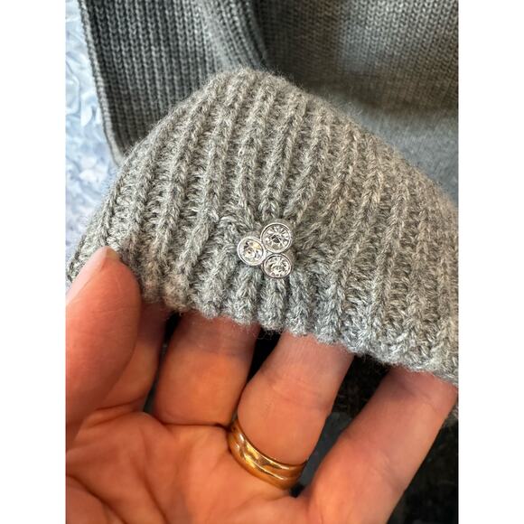 WAYF Everlasting One Shoulder Sweater Dress Size S Gray - Picture 6 of 7